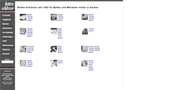 Desktop Screenshot of betten-schloesser.de